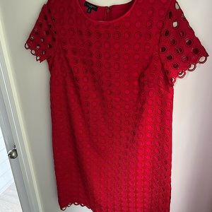 Red Talbots Dress